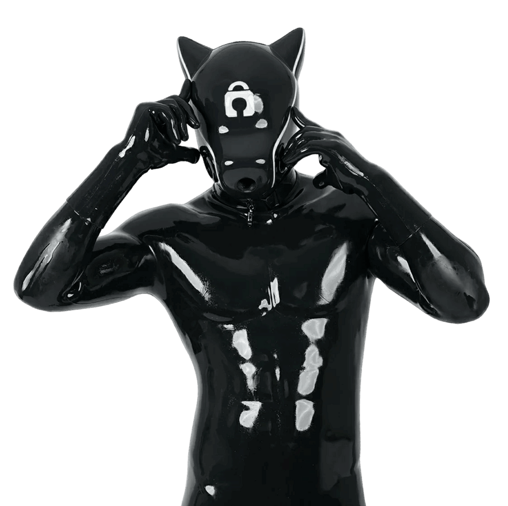 Silicone IDO Dog Drone Gas Mask-Lock(Upgraded Version）