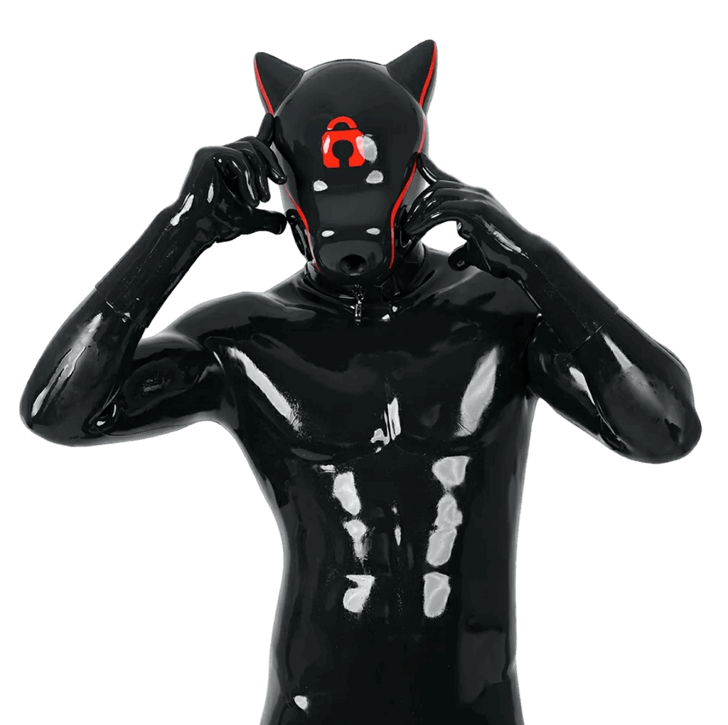 Silicone IDO Dog Drone Gas Mask-Lock(Upgraded Version）