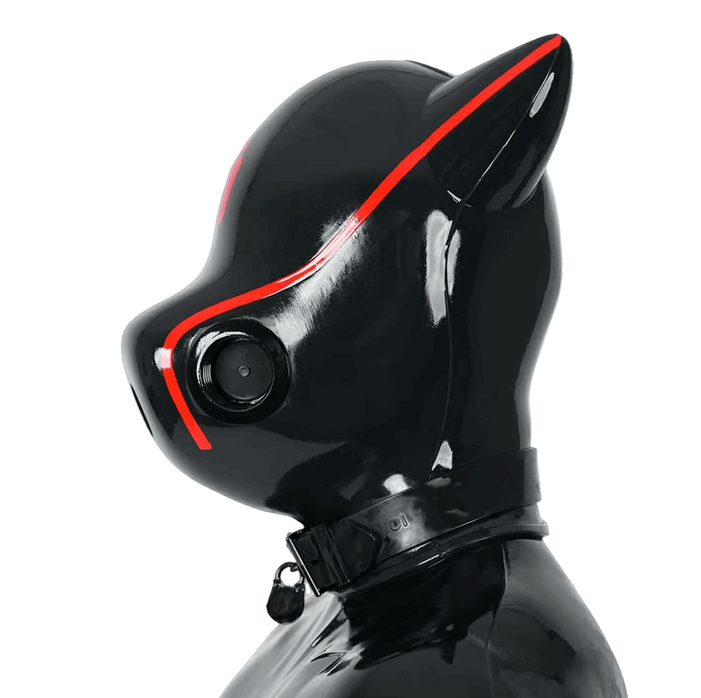 Silicone IDO Dog Drone Gas Mask-Lock(Upgraded Version）