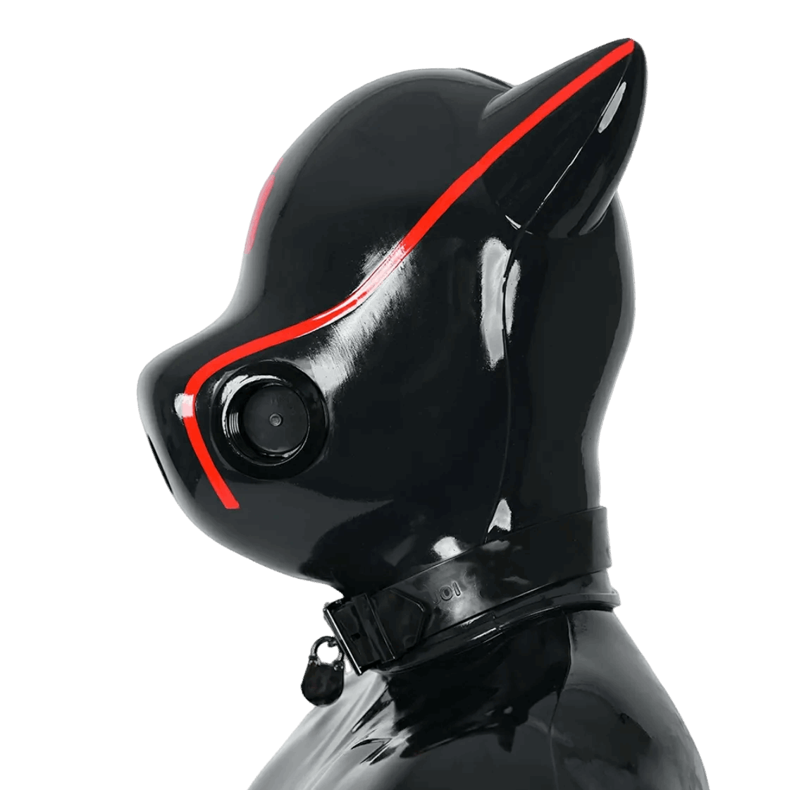Silicone IDO Dog Drone Gas Mask-Lock(Upgraded Version）