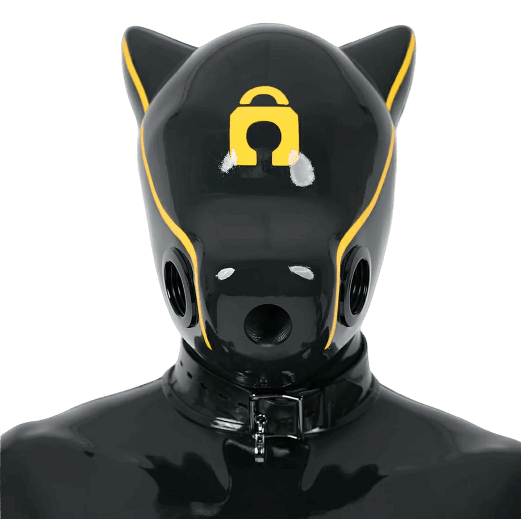 Silicone IDO Dog Drone Gas Mask-Lock(Upgraded Version）