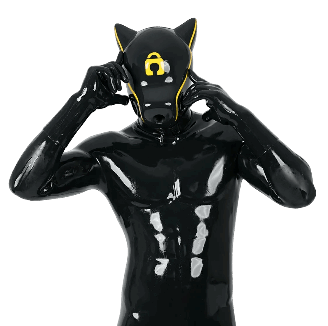 Silicone IDO Dog Drone Gas Mask-Lock(Upgraded Version）