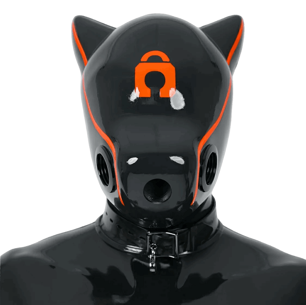 Silicone IDO Dog Drone Gas Mask-Lock(Upgraded Version）