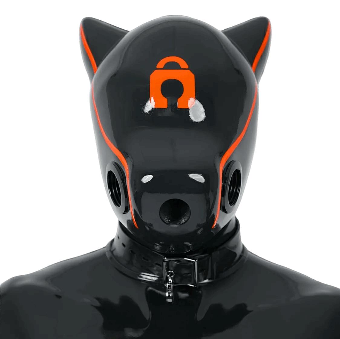 Silicone IDO Dog Drone Gas Mask-Lock(Upgraded Version）