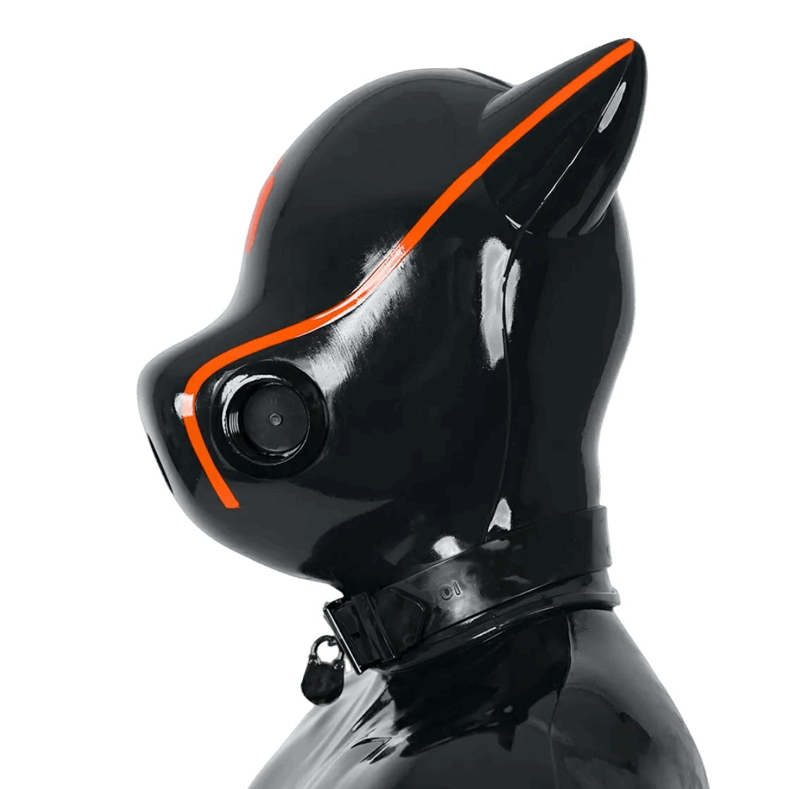 Silicone IDO Dog Drone Gas Mask-Lock(Upgraded Version）