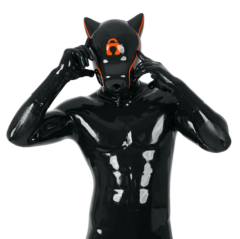 Silicone IDO Dog Drone Gas Mask-Lock(Upgraded Version）
