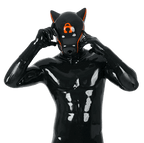Silicone IDO Dog Drone Gas Mask-Lock(Upgraded Version）