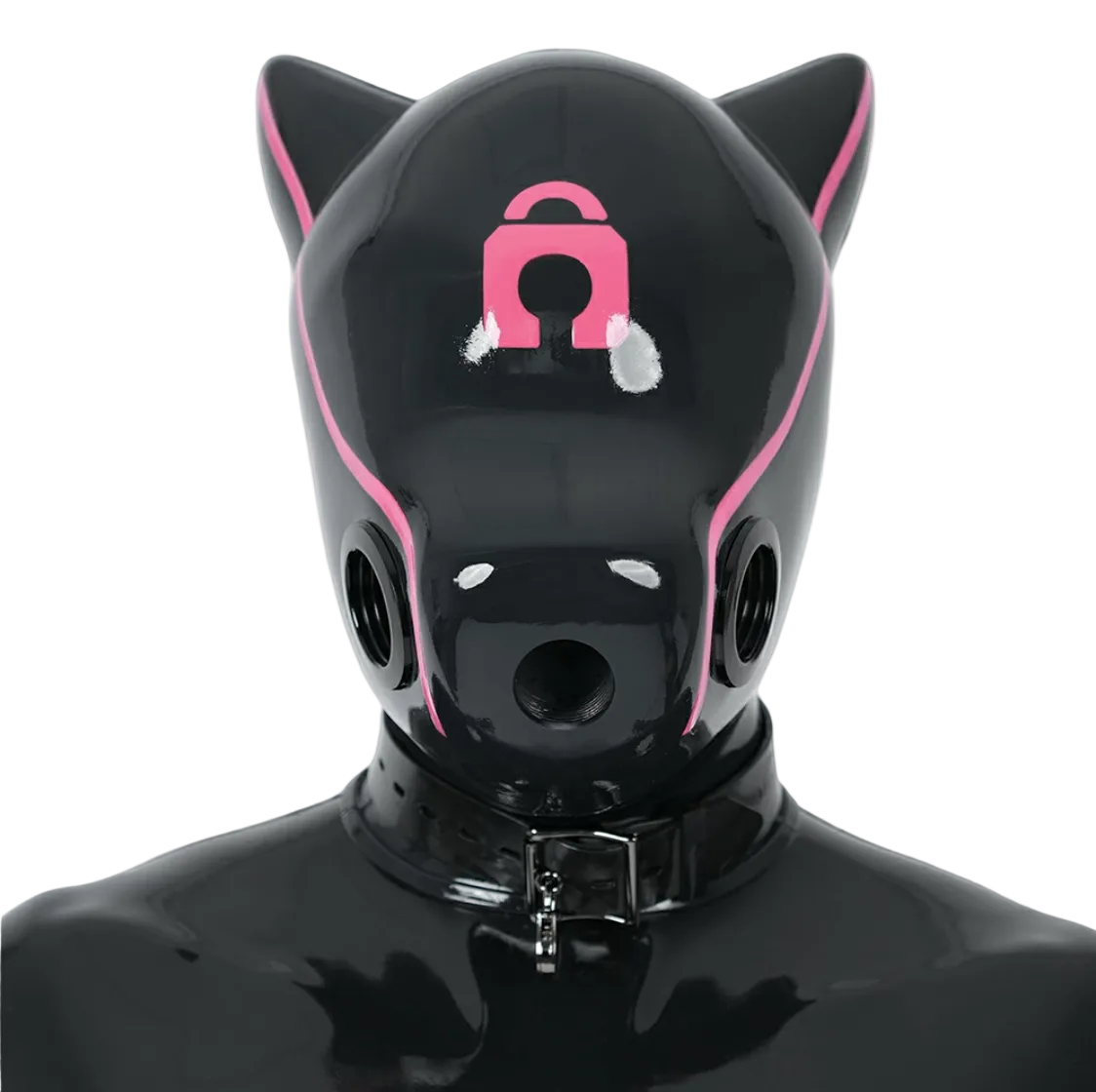 Silicone IDO Dog Drone Gas Mask-Lock(Upgraded Version）