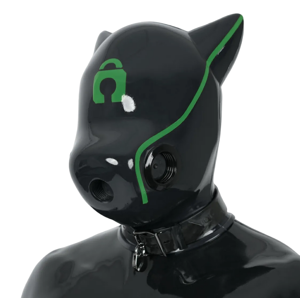 Silicone IDO Dog Drone Gas Mask-Lock(Upgraded Version）