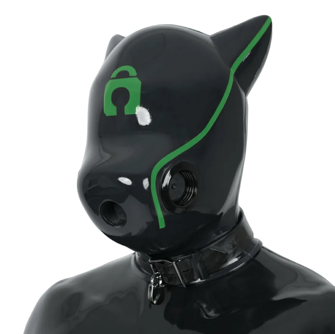 Silicone IDO Dog Drone Gas Mask-Lock(Upgraded Version）