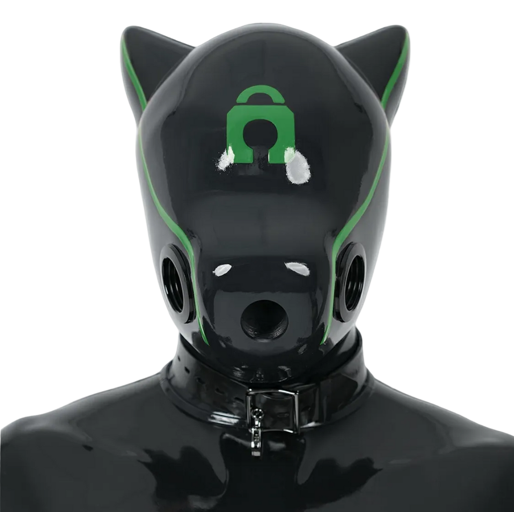 Silicone IDO Dog Drone Gas Mask-Lock(Upgraded Version）