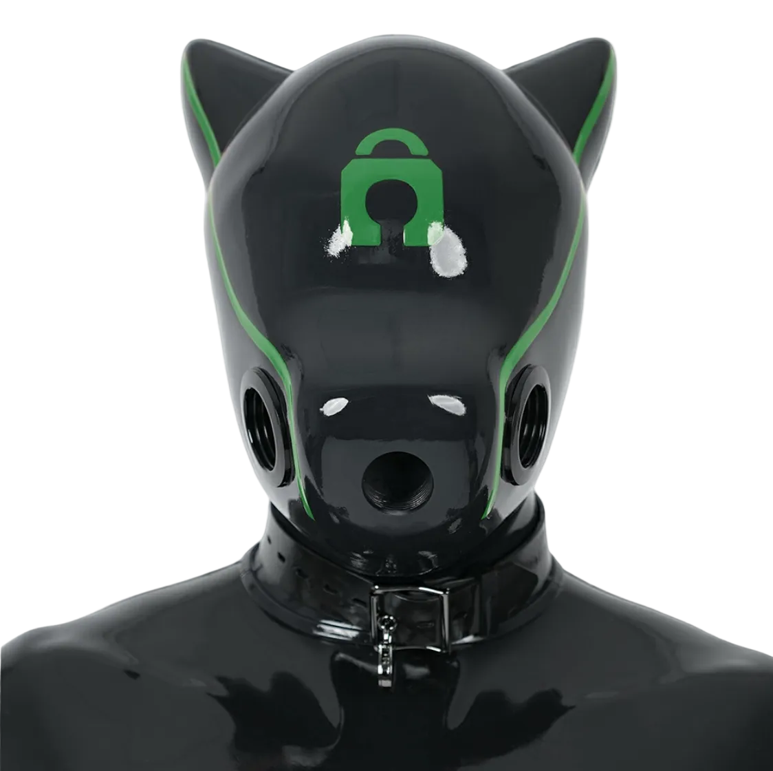 Silicone IDO Dog Drone Gas Mask-Lock(Upgraded Version）
