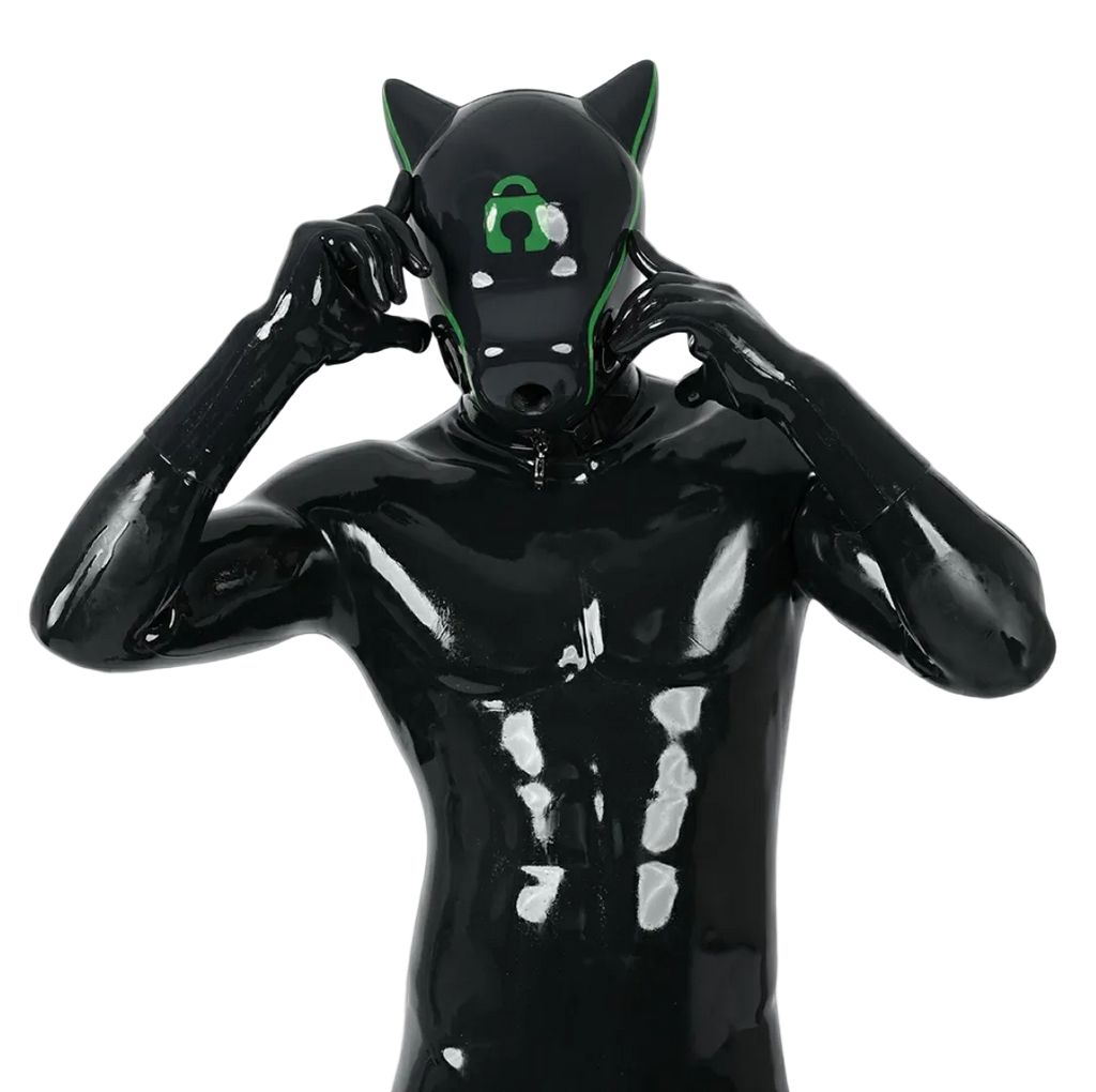 Silicone IDO Dog Drone Gas Mask-Lock(Upgraded Version）
