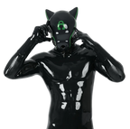 Silicone IDO Dog Drone Gas Mask-Lock(Upgraded Version）