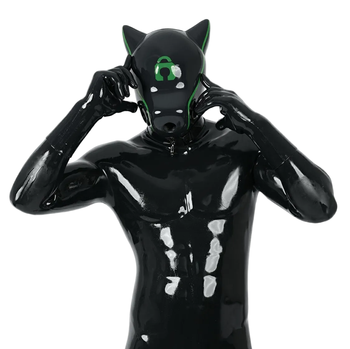 Silicone IDO Dog Drone Gas Mask-Lock(Upgraded Version）