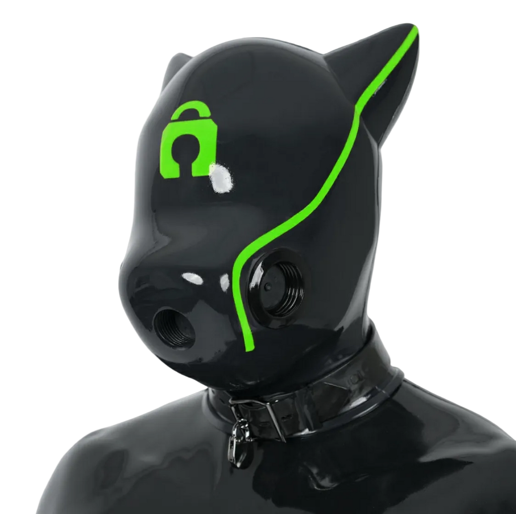 Silicone IDO Dog Drone Gas Mask-Lock(Upgraded Version）