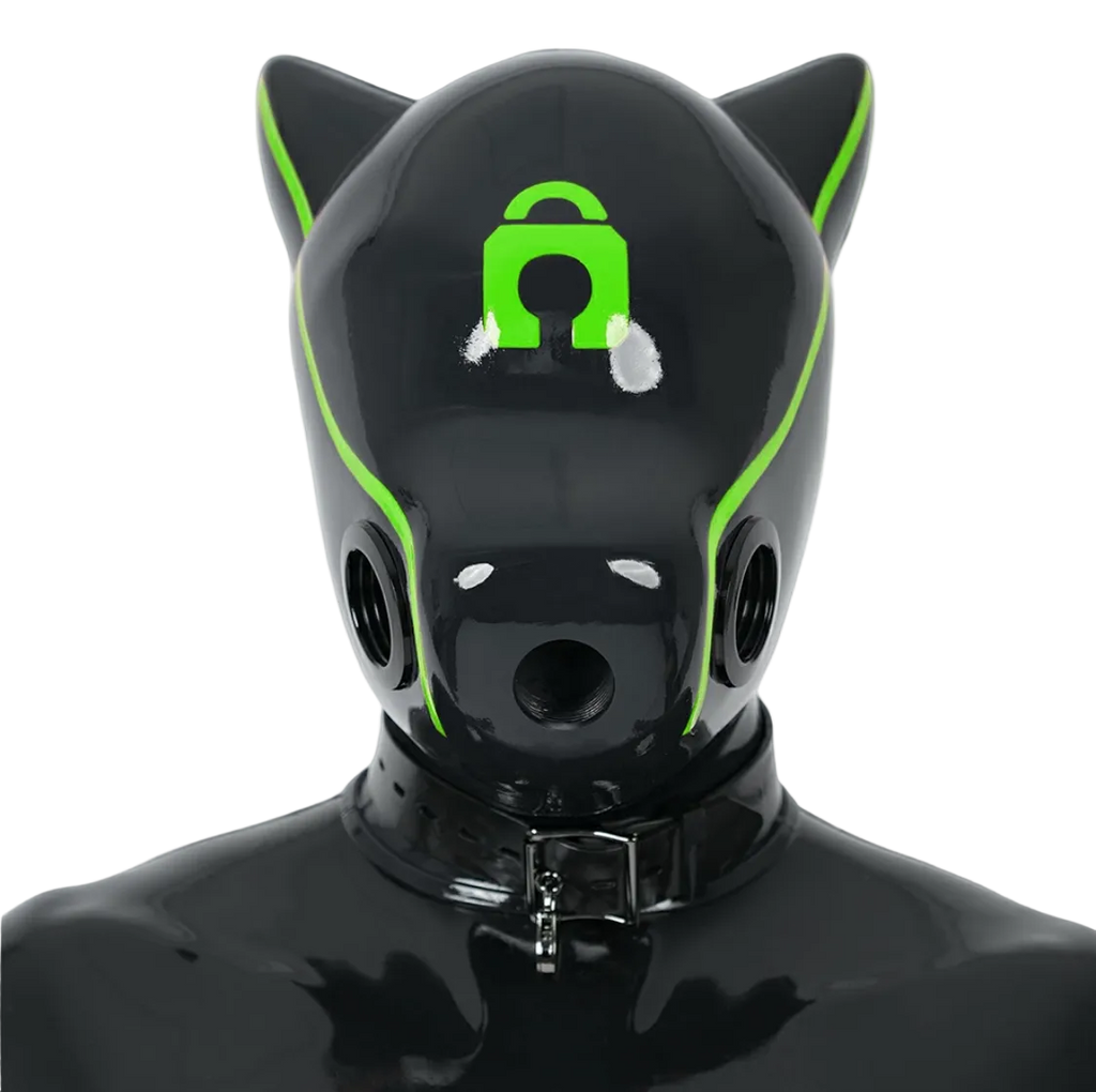 Silicone IDO Dog Drone Gas Mask-Lock(Upgraded Version）