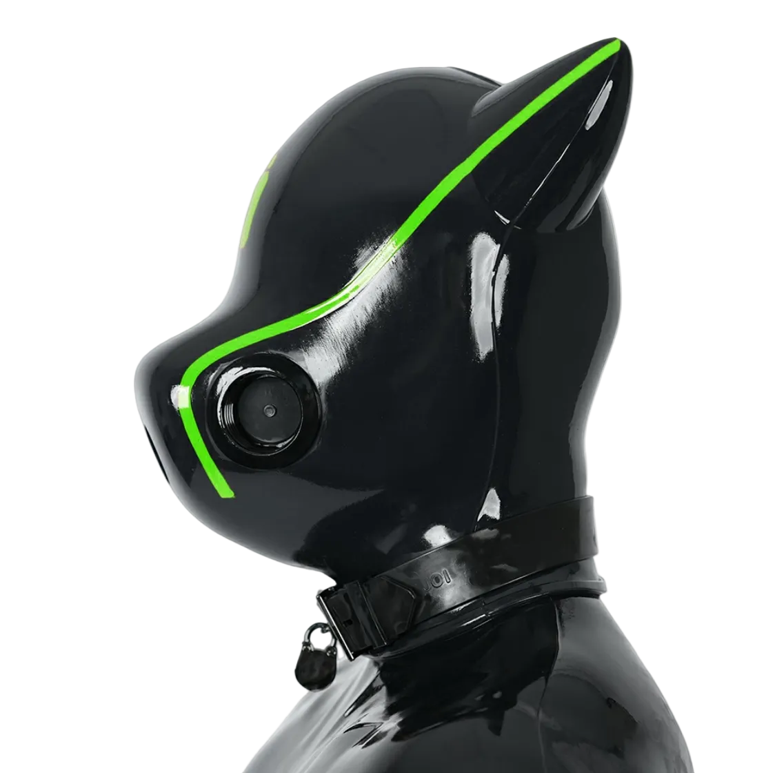 Silicone IDO Dog Drone Gas Mask-Lock(Upgraded Version）