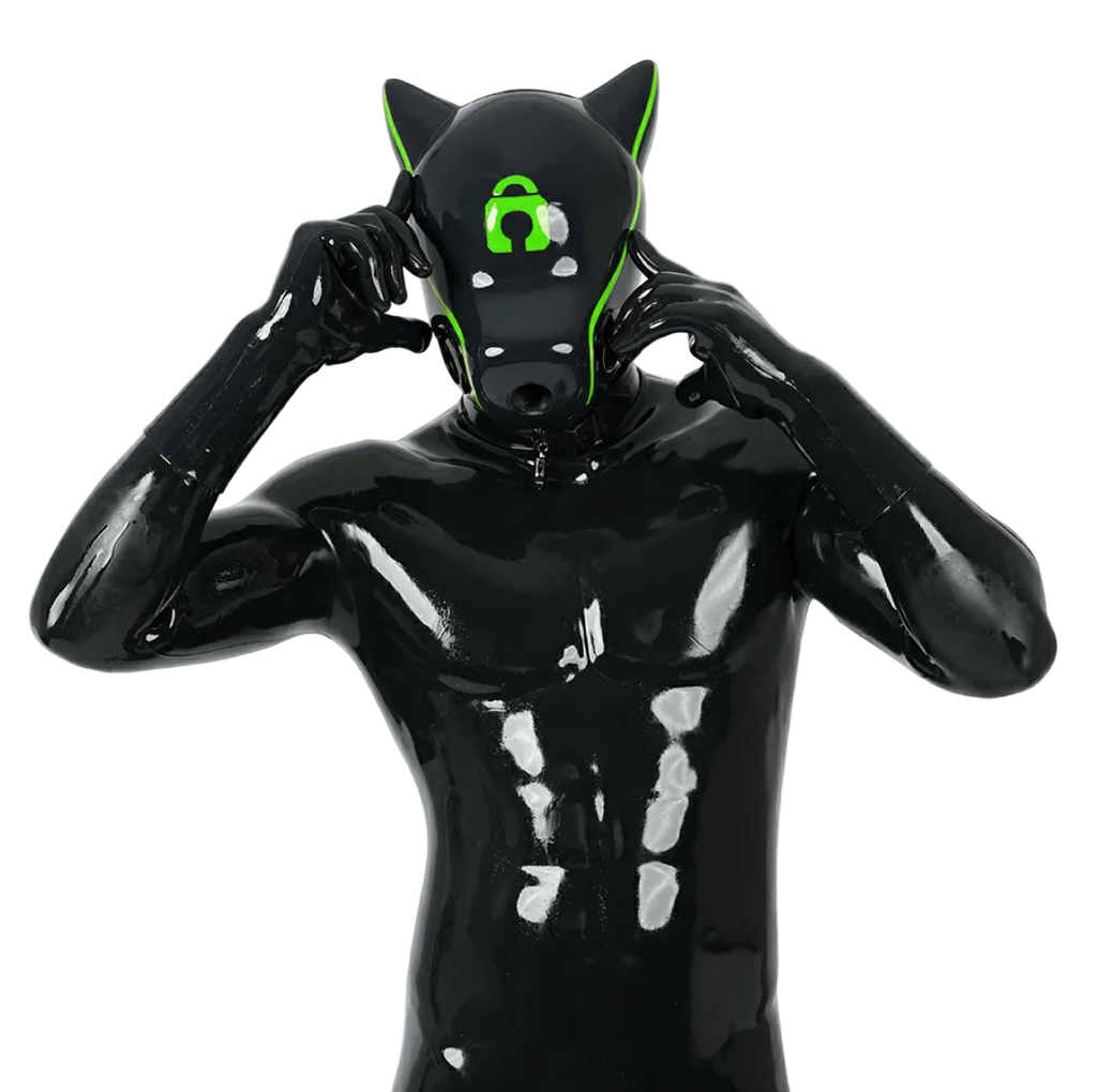 Silicone IDO Dog Drone Gas Mask-Lock(Upgraded Version）