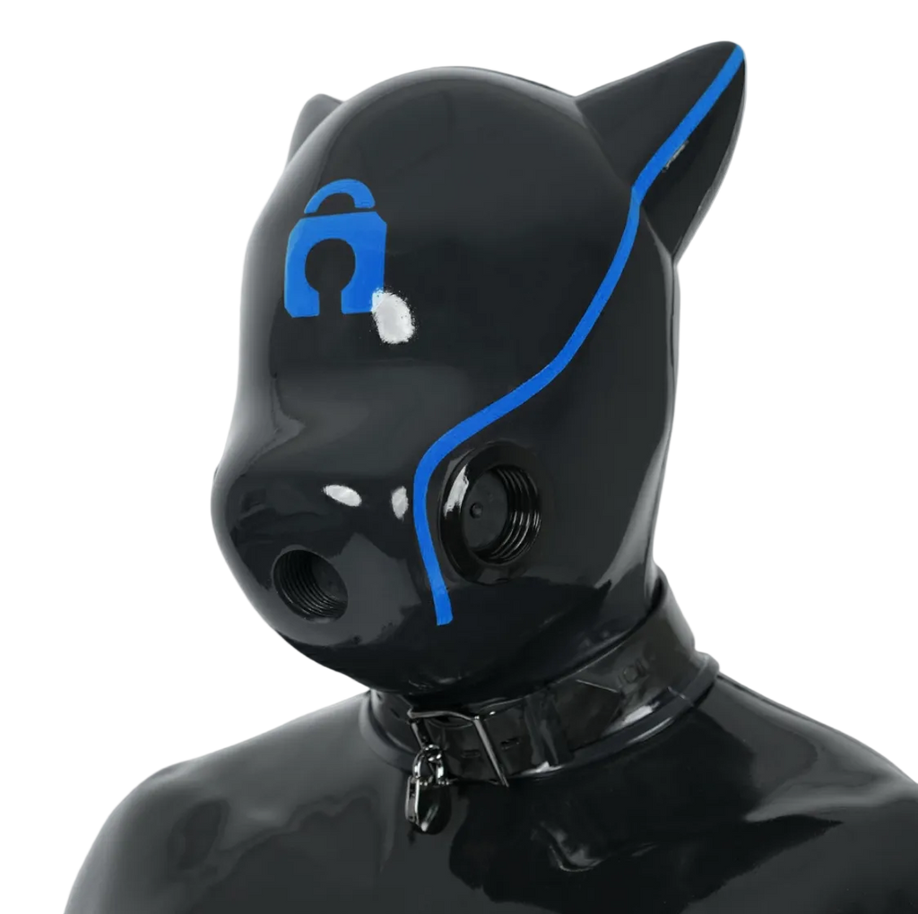 Silicone IDO Dog Drone Gas Mask-Lock(Upgraded Version）
