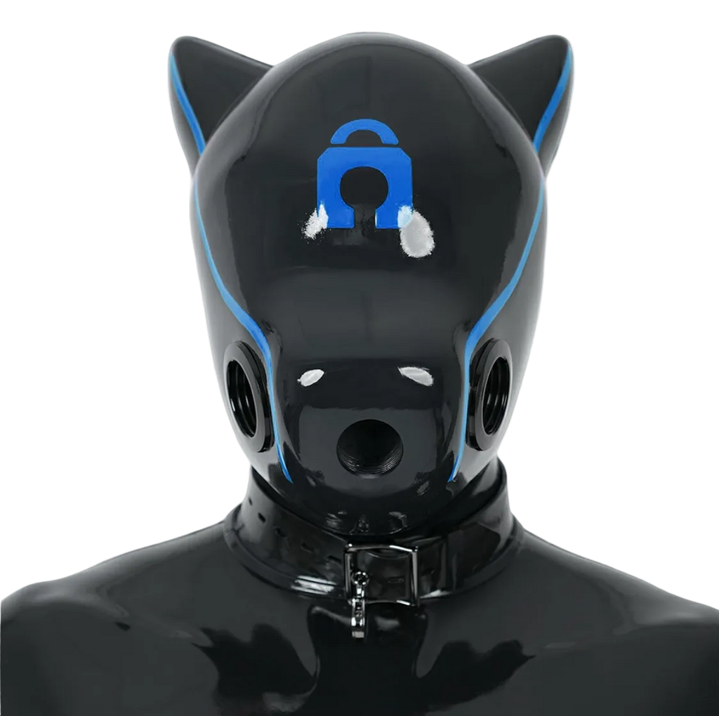 Silicone IDO Dog Drone Gas Mask-Lock(Upgraded Version）