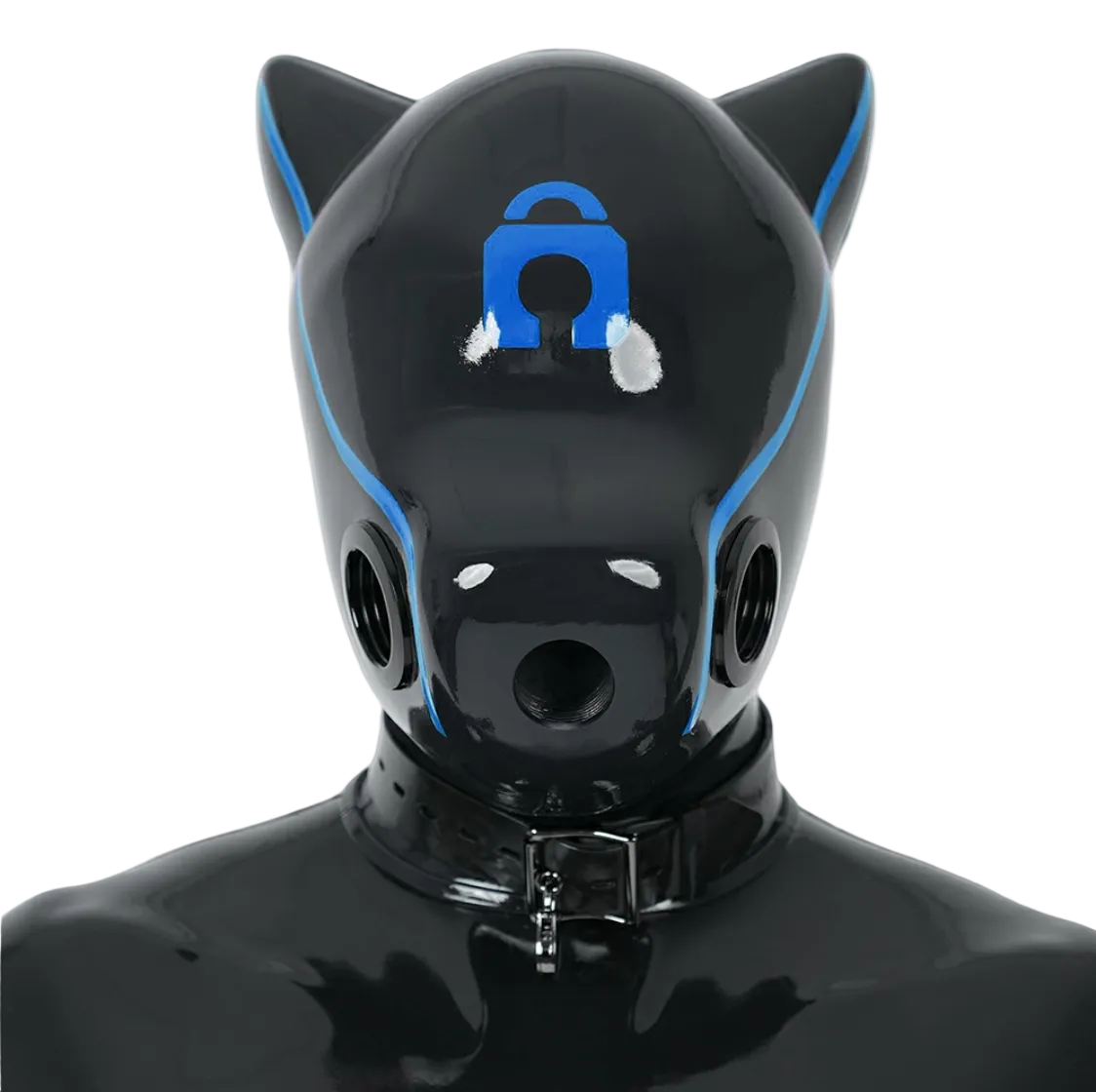 Silicone IDO Dog Drone Gas Mask-Lock(Upgraded Version）