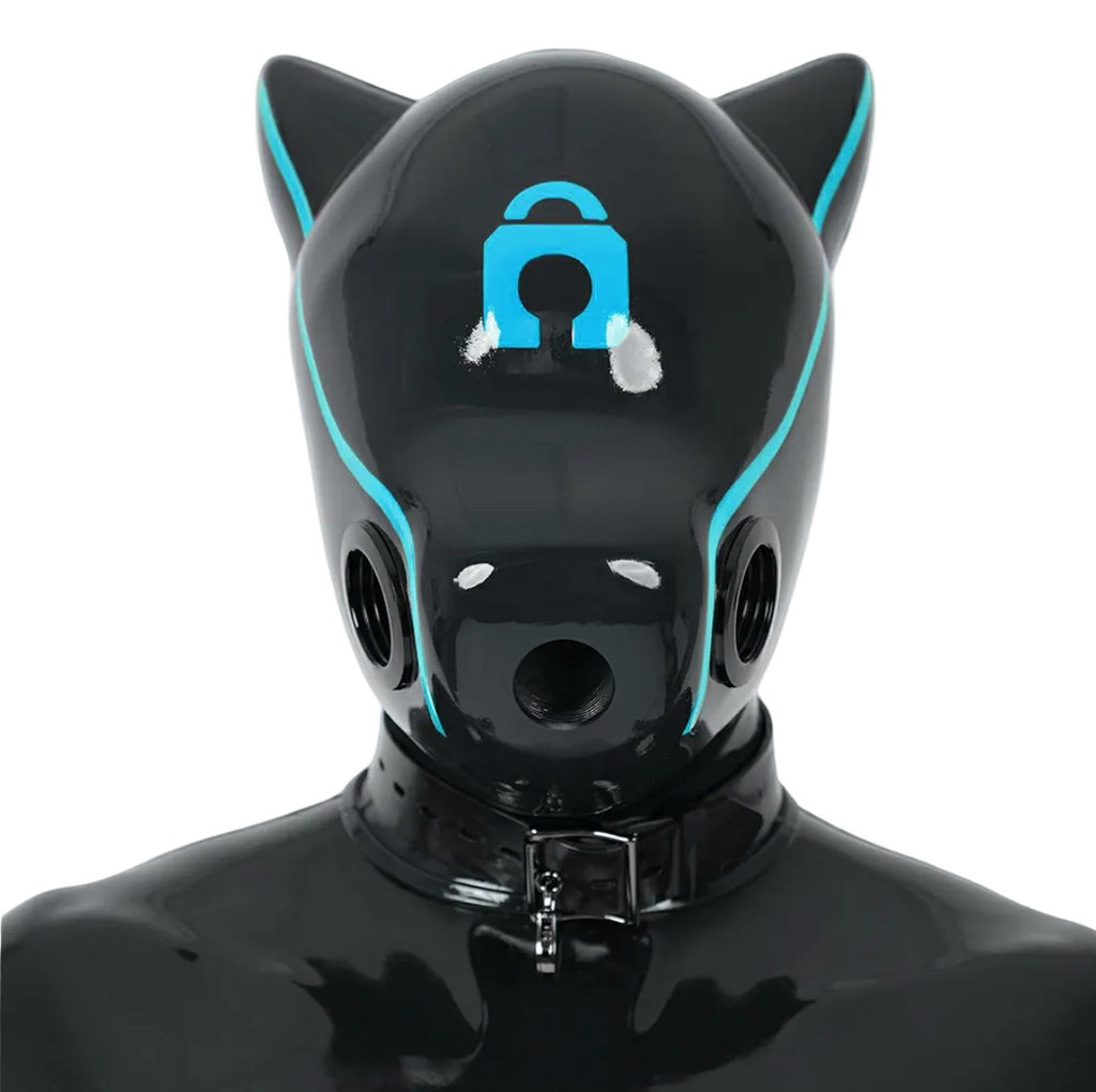 Silicone IDO Dog Drone Gas Mask-Lock(Upgraded Version）