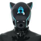 Silicone IDO Dog Drone Gas Mask-Lock(Upgraded Version）
