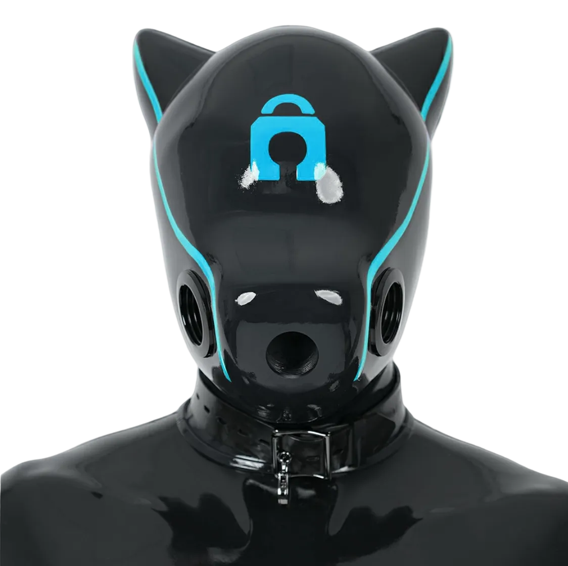 Silicone IDO Dog Drone Gas Mask-Lock(Upgraded Version）