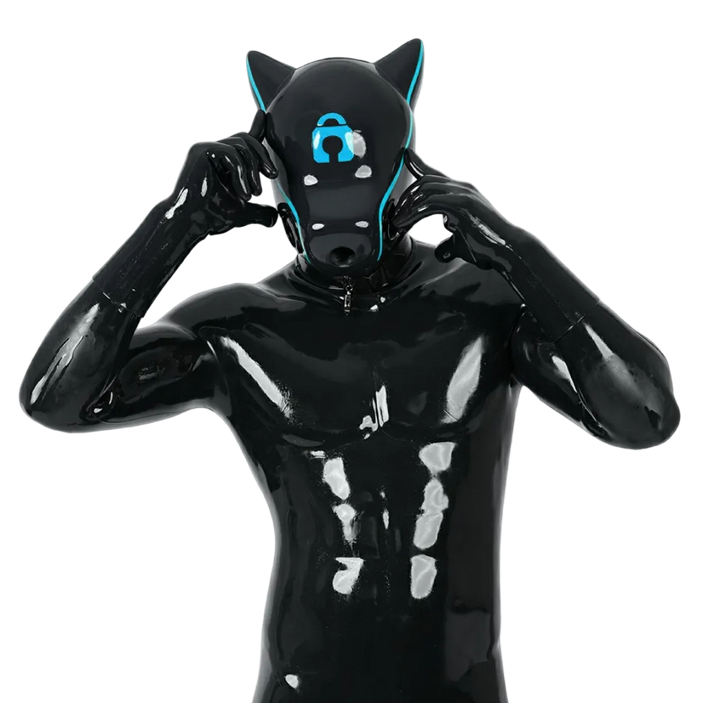 Silicone IDO Dog Drone Gas Mask-Lock(Upgraded Version）