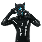 Silicone IDO Dog Drone Gas Mask-Lock(Upgraded Version）