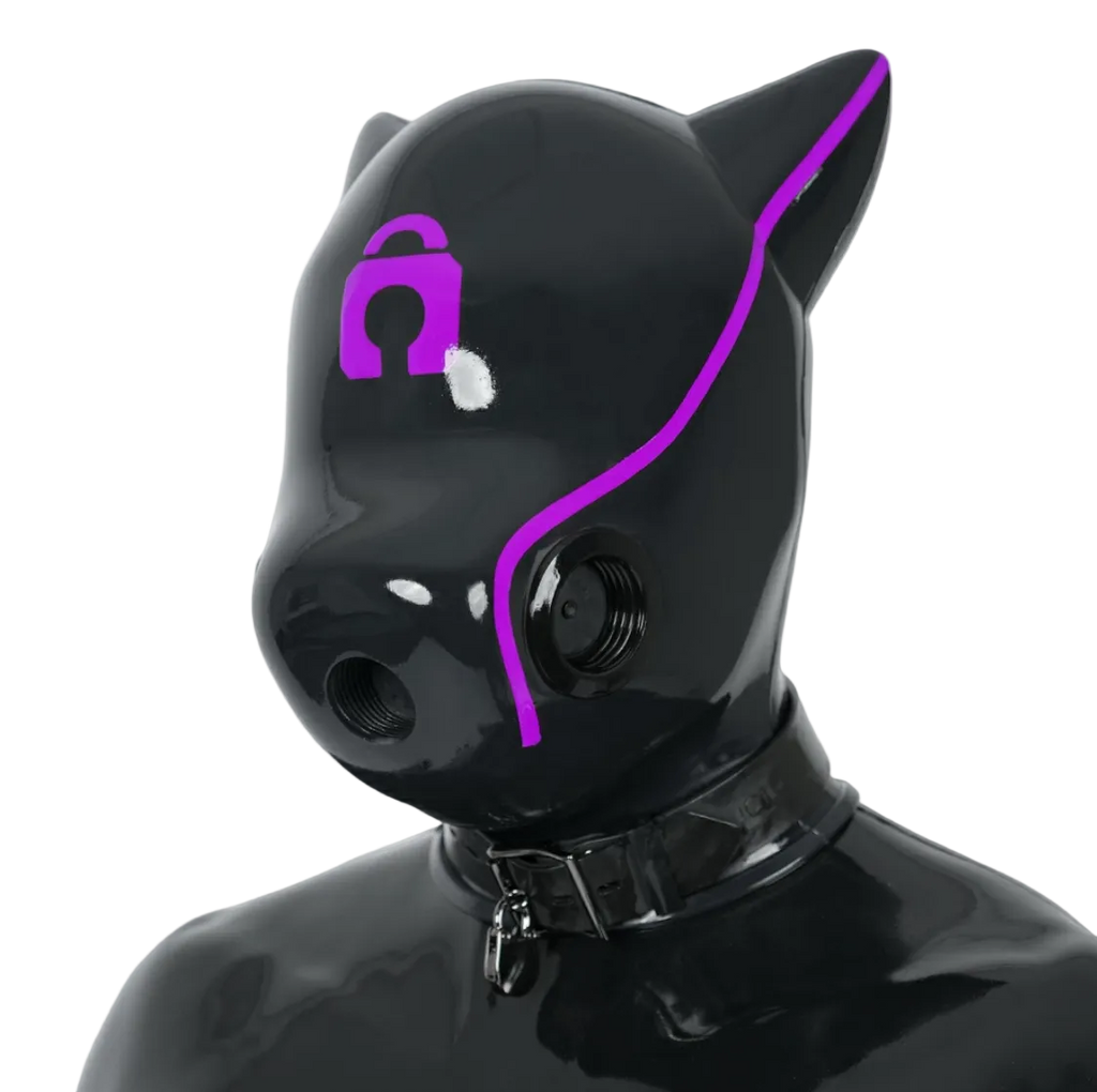 Silicone IDO Dog Drone Gas Mask-Lock(Upgraded Version）