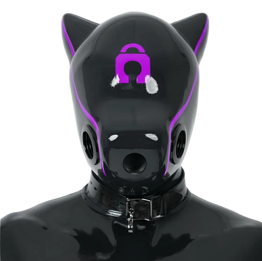 Silicone IDO Dog Drone Gas Mask-Lock(Upgraded Version）