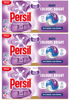 3 x Persil 3 In 1 Washing Capsules Colour Protect 26 Washes