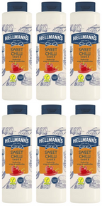6 x Hellmann's Sweet Chilli Sauce 850Ml