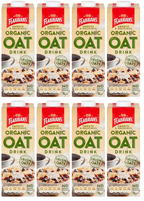 8 x Flahavan's Organic Oat Drink 1L