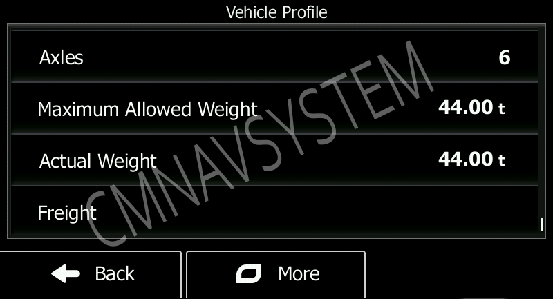 9" CMNAV Turbo Truck Plus (Android, Wi-Fi)