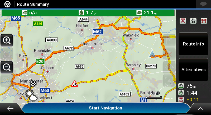 7" CMNAV TRAFFIC Truck (LIVE TRAFFIC, ANDROID, Wi-Fi)