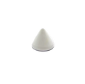 Metal Pup Hood Spikes 10 Pack White 8x7.5mm