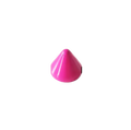 Metal Pup Hood Spikes 10 Pack Pink 8x7.5mm