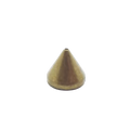 Metal Pup Hood Spikes 10 Pack Bronze 8x7.5mm