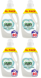 4 x Fairy Fabric Softener 80 Wash - 2.64 LITRE
