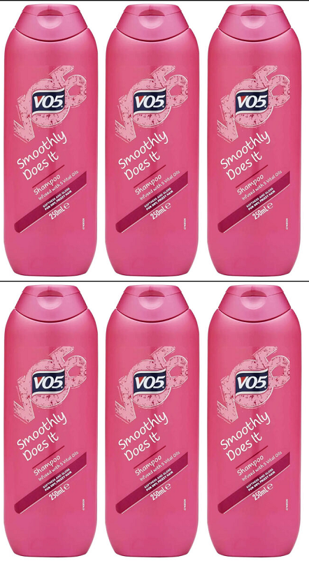 6 x V05 Shampoo Glatt - 250ML