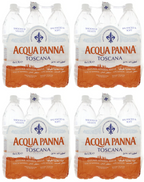 4 x Acqua Panna Tuscany Natural Mineral Water 6 X 250Ml (1.5L)