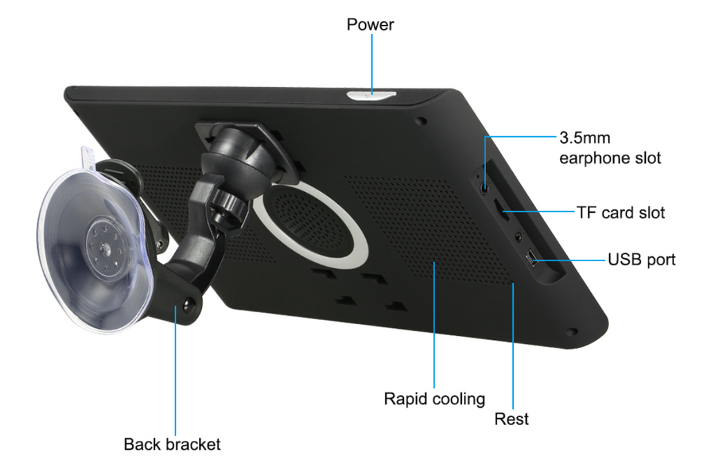 9" CMNAV Advanced Camper Plus (256 MB RAM)