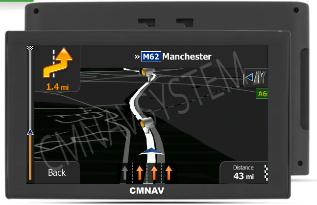 9" CMNAV Starter Camper Plus (128 MB RAM)