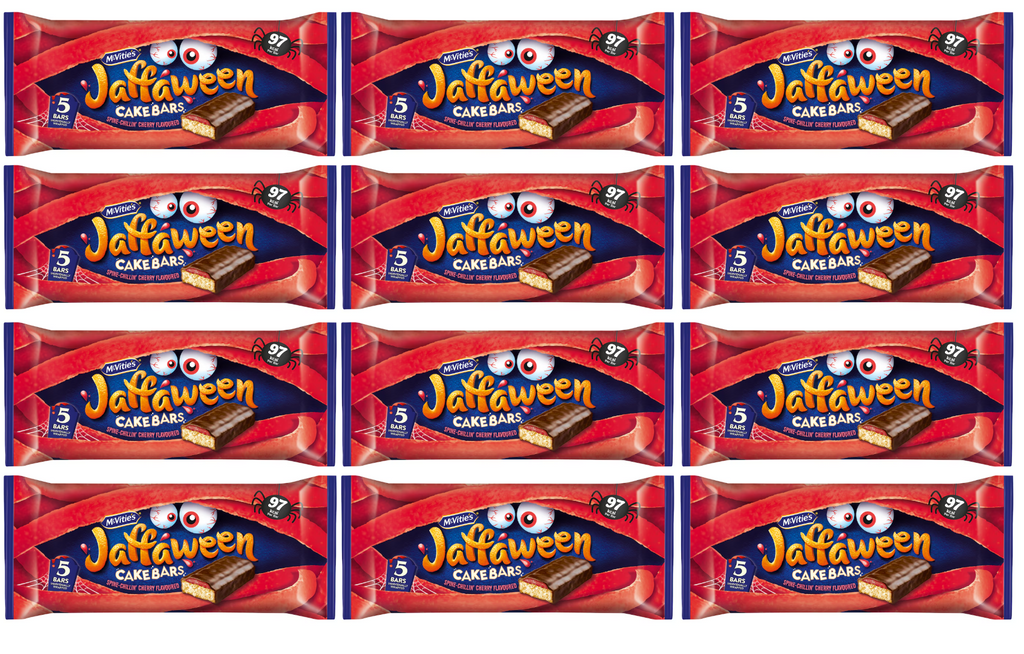 12 x Jaffaween Cherry Cakebar 5pk - 122GM