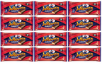 12 x Jaffaween Cherry Cakebar 5pk - 122GM