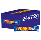 24 x Yorkie Milk Chocolate Duo Bar 72G