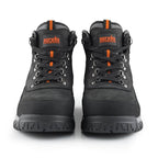 Scruffs Scarfell Black Leather Safety Work Boot S1P SRA